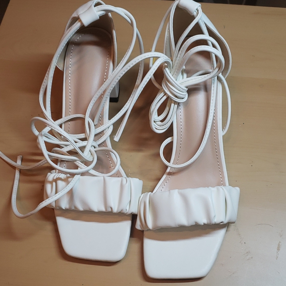 Lace-Up Sandals